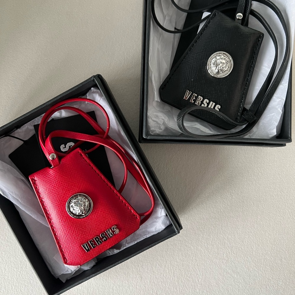 New Versace Versus Keychain Necklace.